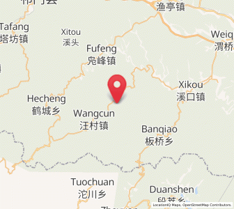 Map of Shanhou, Anhui