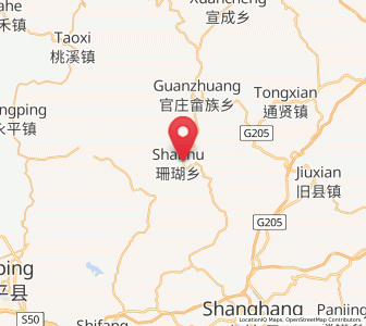 Map of Shanhu, Fujian