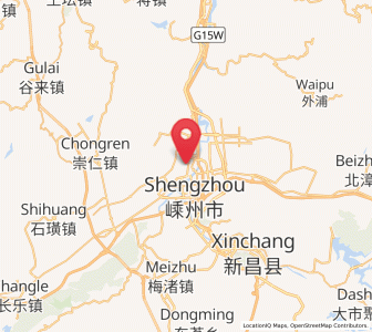 Map of Shanhu, Zhejiang