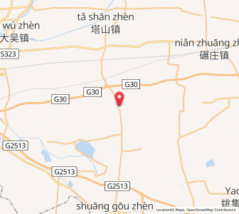 Map of Shanji, Jiangsu