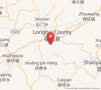 Map of Shanjie, Hunan
