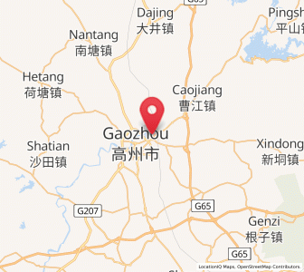 Map of Shanmei, Guangdong