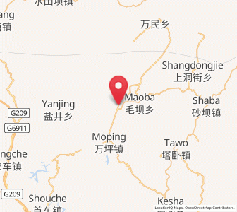 Map of Shanmu, Hunan