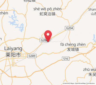 Map of Shanqiandian, Shandong