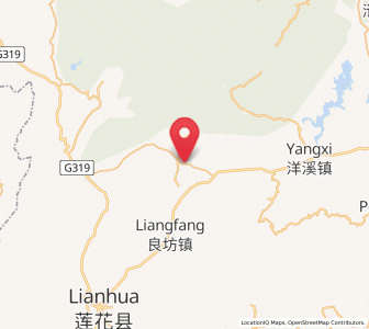 Map of Shanshi, Jiangxi