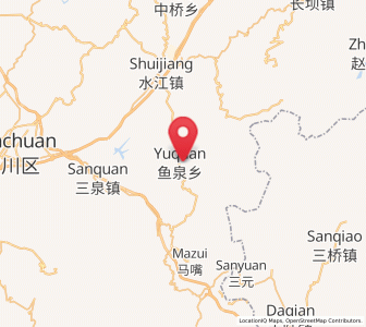 Map of Shanwangping, Chongqing