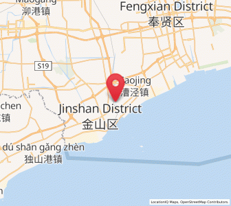 Map of Shanyang, Shanghai