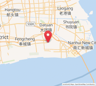 Map of Shaochang, Shanghai