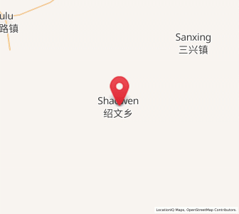 Map of Shaowen, Heilongjiang