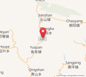 Map of Shashi, Chongqing