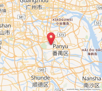 Map of Shatou, Guangdong
