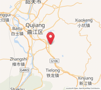 Map of Shaxi, Guangdong