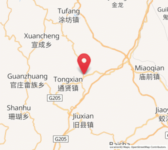 Map of Shaxiaba, Fujian