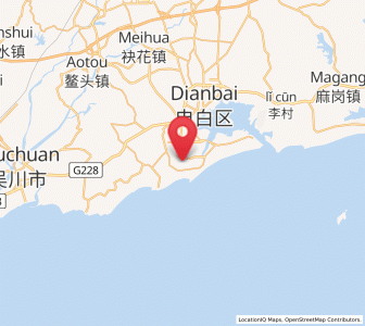 Map of Shayuan, Guangdong