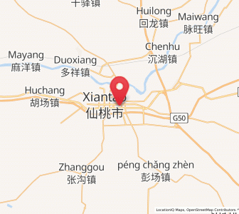 Map of Shazui, Hubei