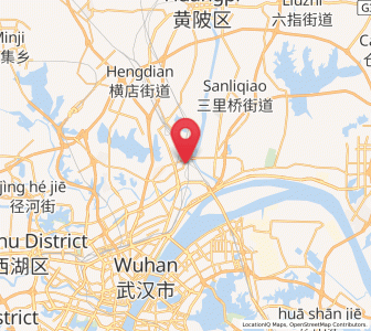 Map of Shekou, Hubei