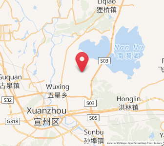 Map of Shencun, Anhui