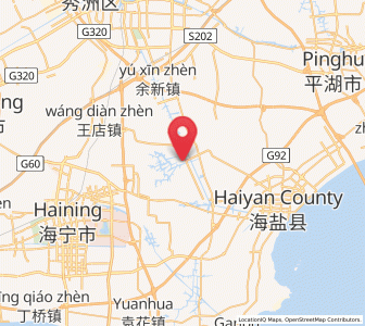 Map of Shendang, Zhejiang