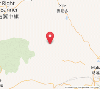Map of Shengli, Inner Mongolia