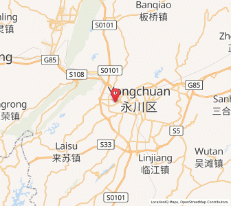 Map of Shenglilu, Chongqing