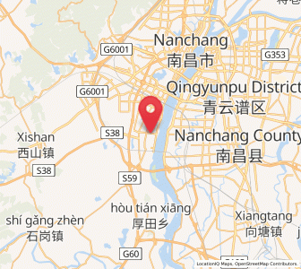 Map of Shengmi, Jiangxi
