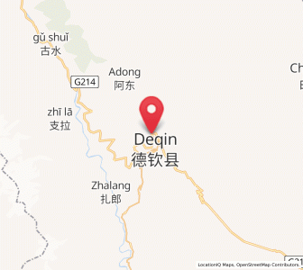 Map of Shengping, Yunnan