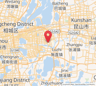 Map of Shengpu, Jiangsu