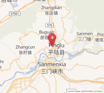 Map of Shengrenjian, Shanxi