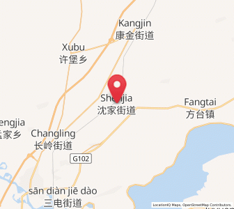 Map of Shenjia, Heilongjiang