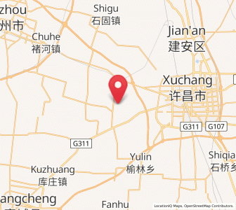 Map of Shenjian, Henan