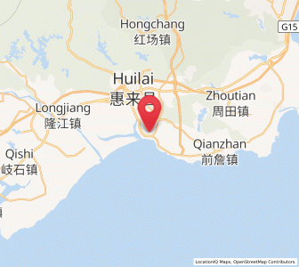 Map of Shenquan, Guangdong