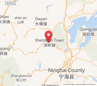 Map of Shenzhen, Zhejiang