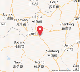 Map of Shiban, Guangdong