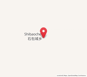 Map of Shibaocheng, Gansu