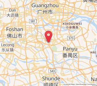 Map of Shibi, Guangdong