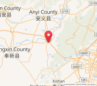 Map of Shibi, Jiangxi