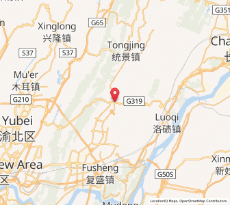 Map of Shichuan, Chongqing