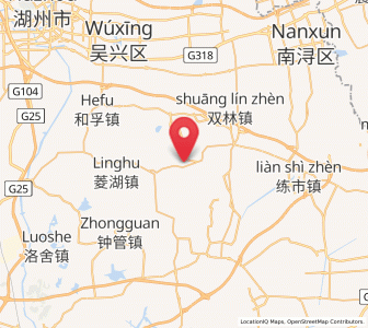 Map of Shicong, Zhejiang