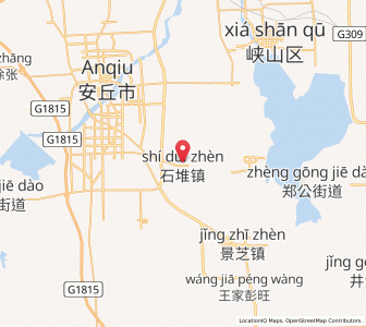 Map of Shidui, Shandong