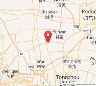 Map of Shigang, Jiangsu