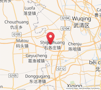 Map of Shigezhuang, Tianjin