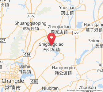 Map of Shigongqiao, Hunan