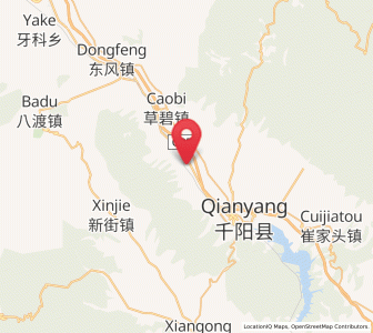 Map of Shigou, Shaanxi