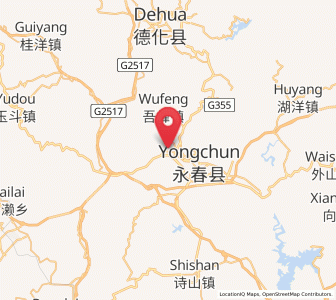 Map of Shigu, Fujian