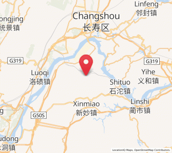 Map of Shihe, Chongqing