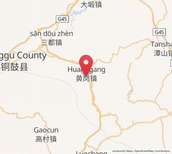 Map of Shihuajian, Jiangxi