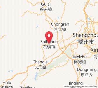 Map of Shihuang, Zhejiang