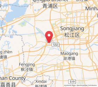 Map of Shihudang, Shanghai