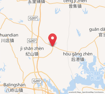 Map of Shihuiqiao, Hubei