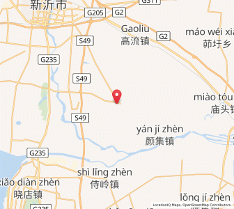Map of Shiji, Jiangsu